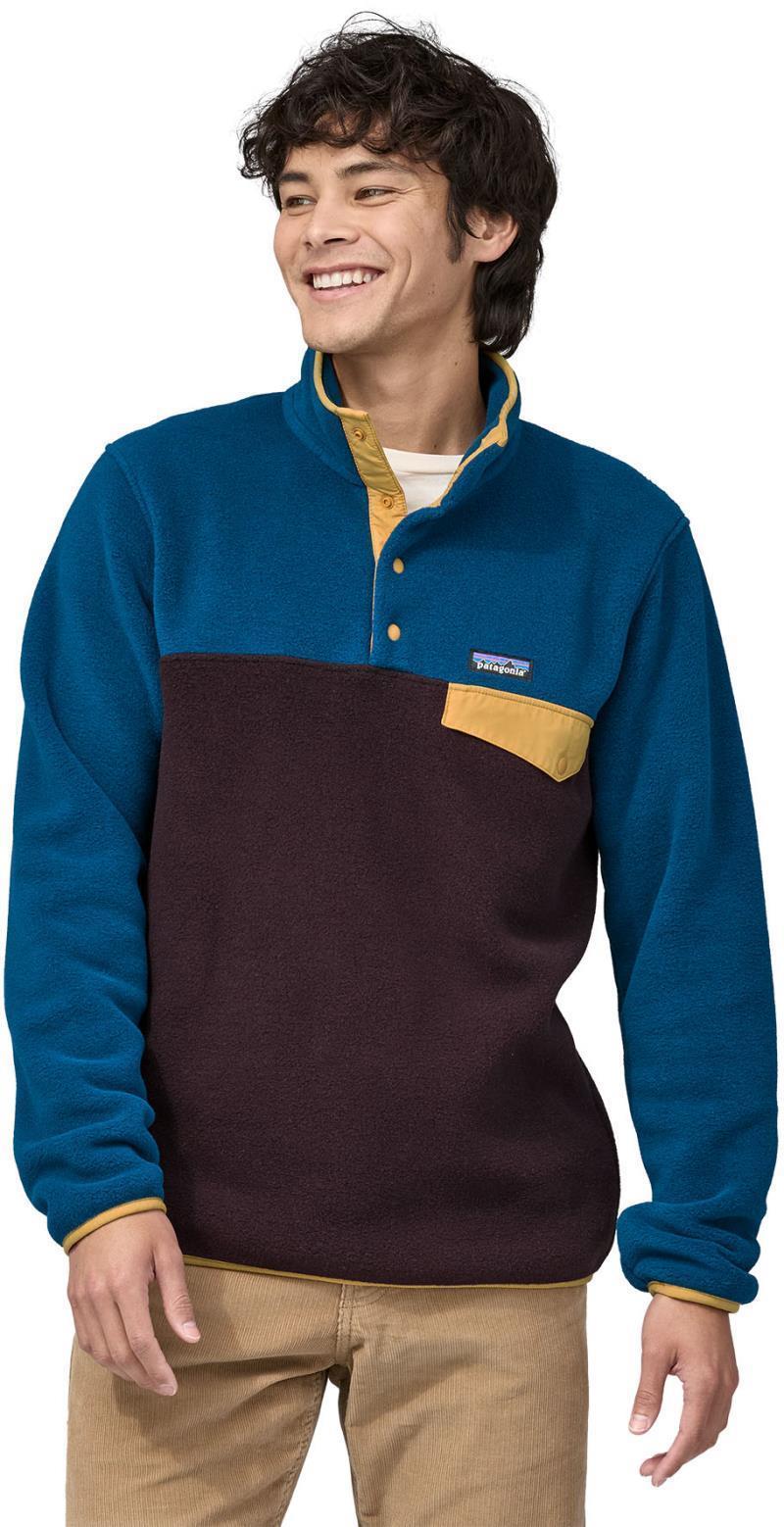 Lightweight Synchilla Snap-T Pullover - Mens - Obsidian Plum 2