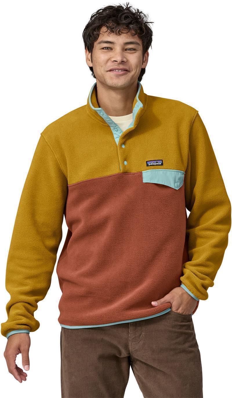 Lightweight Synchilla Snap-T Pullover - Mens - Sisu Brown 2