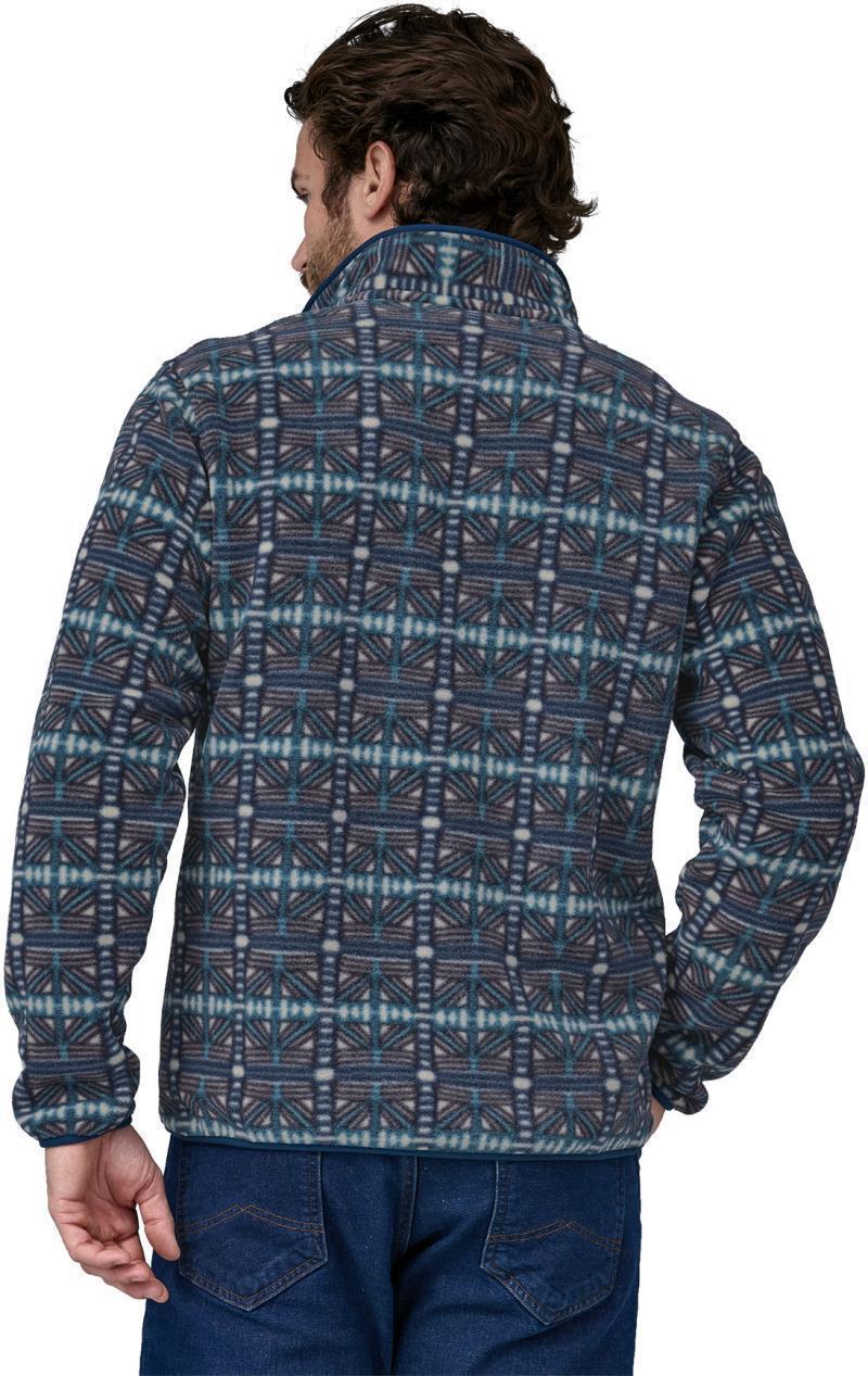 Lightweight Synchilla Snap-T Pullover - Mens - Snow Beam / Dark Natural 3