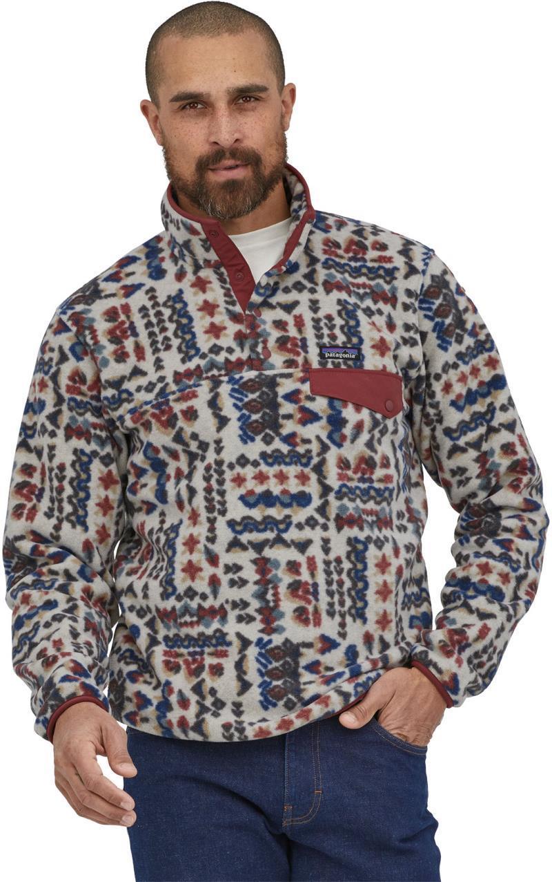 Lightweight Synchilla Snap-T Pullover - Mens - Wandering Woods / Pumice 2