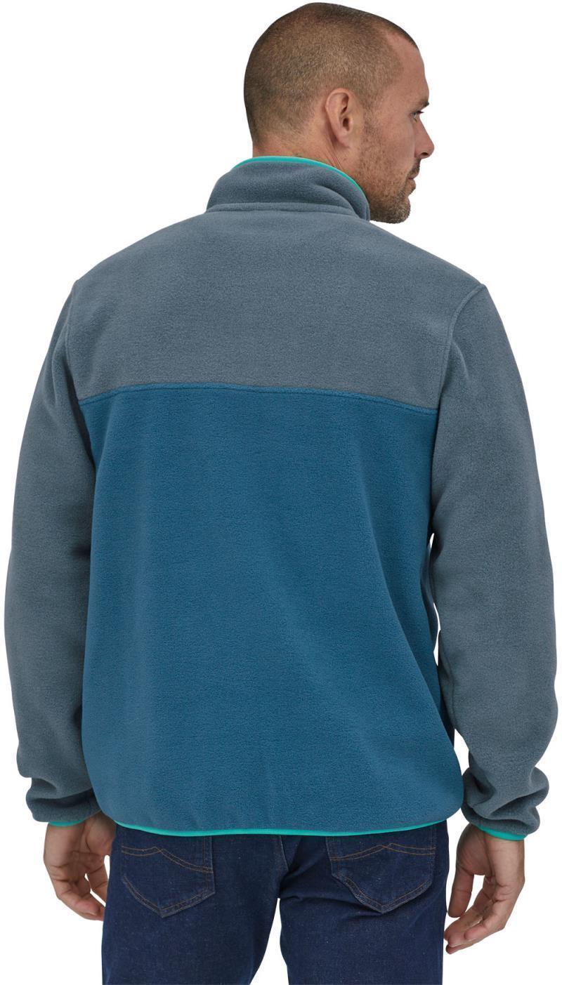 Lightweight Synchilla Snap-T Pullover - Mens - Wavy Blue 3