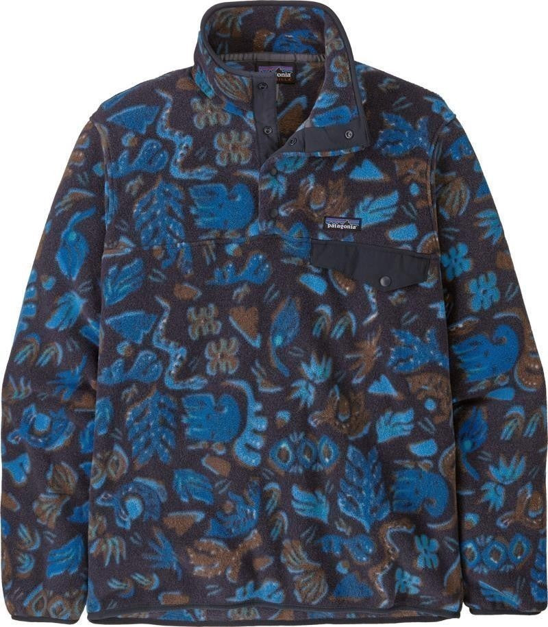 Lightweight Synchilla Snap-T Pullover - Mens - across oceans / pitch blue 1