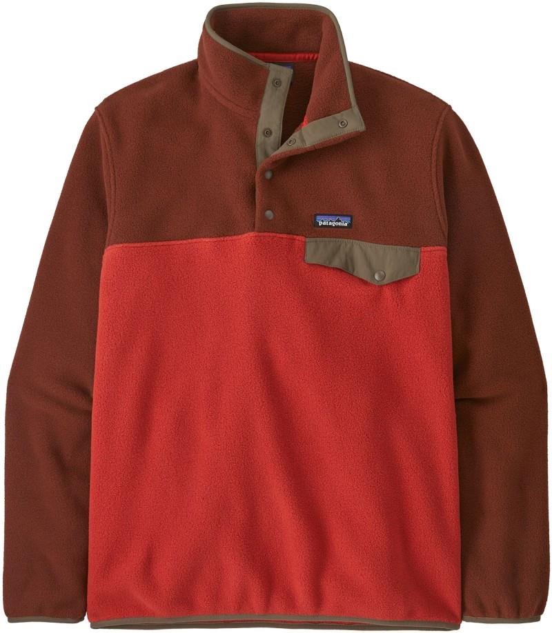 Lightweight Synchilla Snap-T Pullover - Mens - amanita red 1