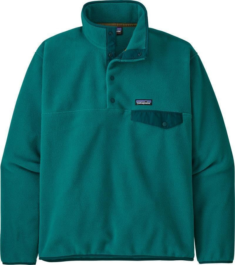 Lightweight Synchilla Snap-T Pullover - Mens - borealis green 1