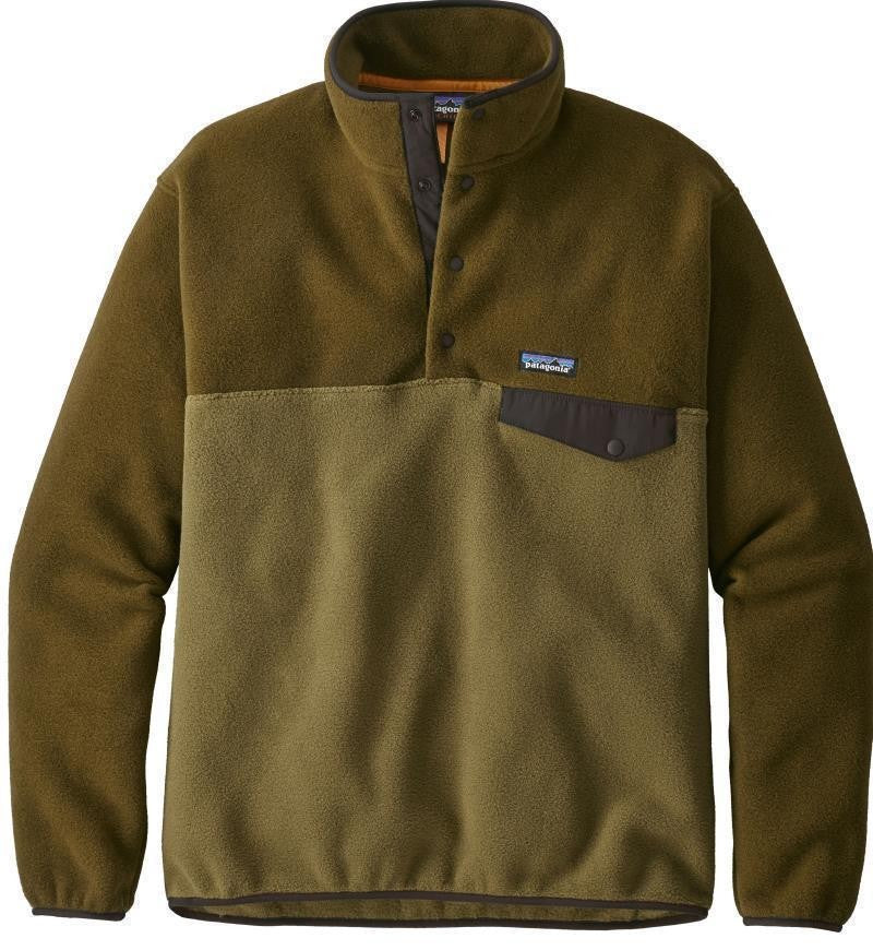 Lightweight Synchilla Snap-T Pullover - Mens - cargo green 1