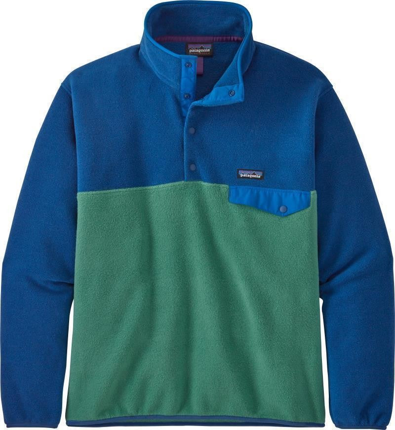 Lightweight Synchilla Snap-T Pullover - Mens - eelgrass green 1