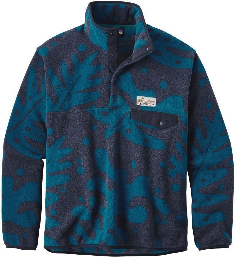 Lightweight Synchilla Snap-T Pullover - Mens - ferns / big sur blue 1