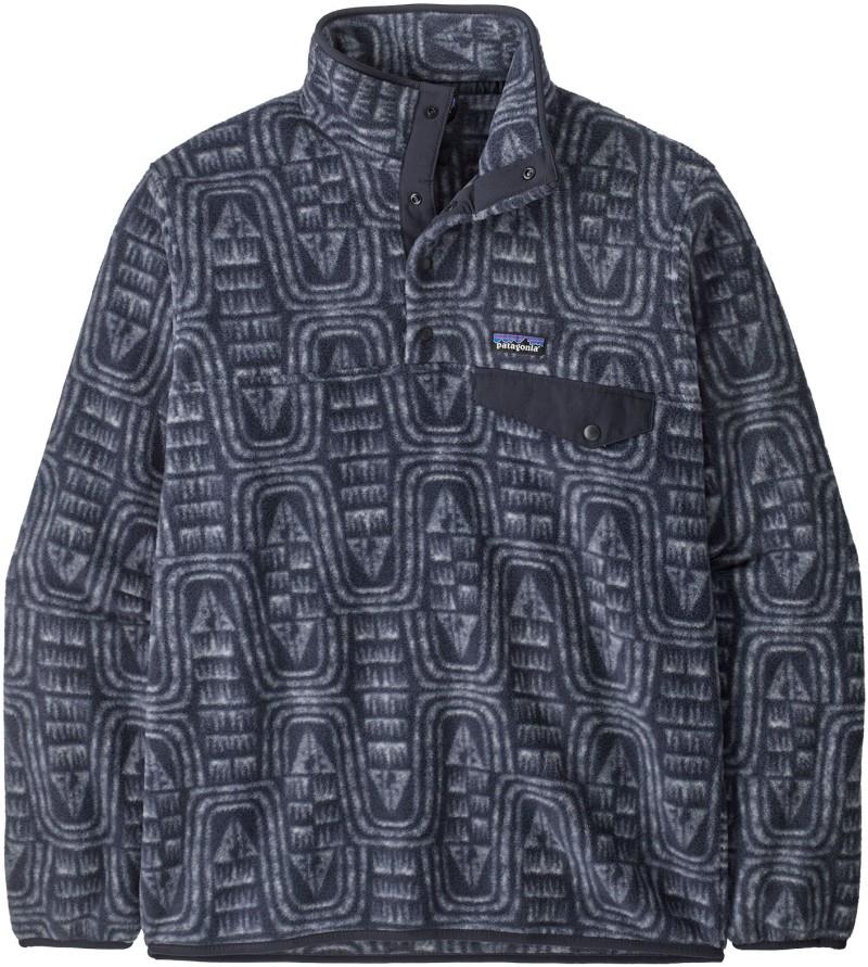Lightweight Synchilla Snap-T Pullover - Mens - flow / sunken blue 1