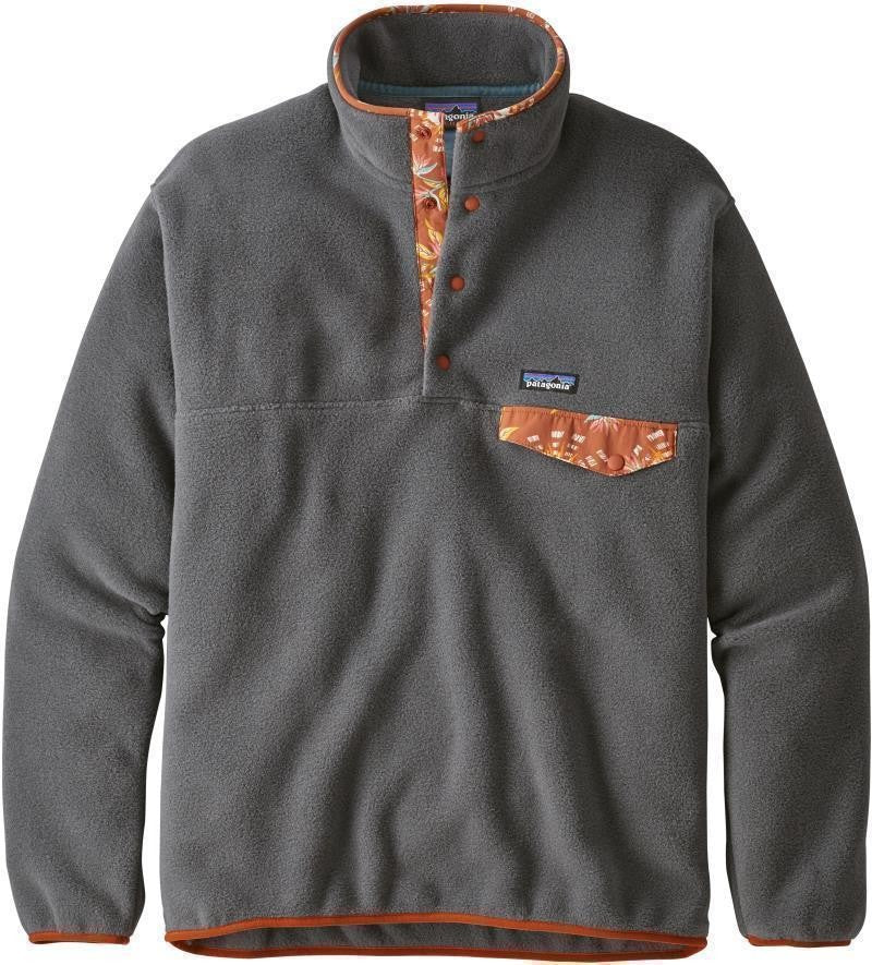 Lightweight Synchilla Snap-T Pullover - Mens - forge grey 1