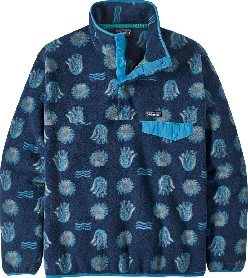 Lightweight Synchilla Snap-T Pullover - Mens - hobson spaced / tidepool blue 1