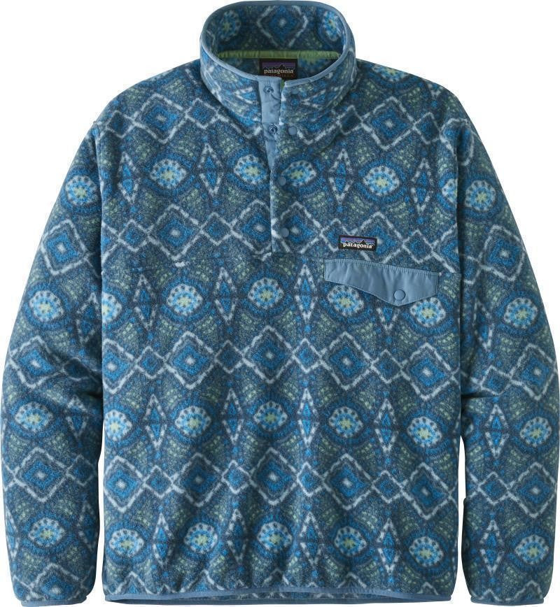 Lightweight Synchilla Snap-T Pullover - Mens - honeycomb / stone blue 1