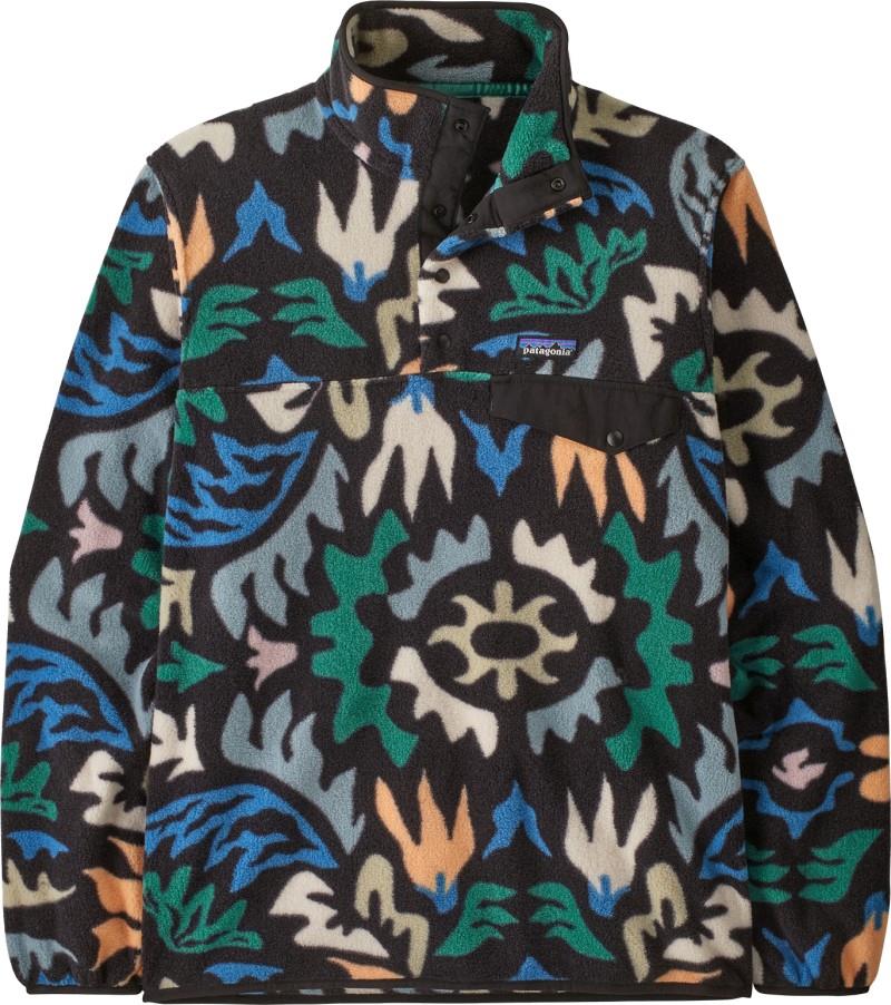 Lightweight Synchilla Snap-T Pullover - Mens - kaleido / black 1