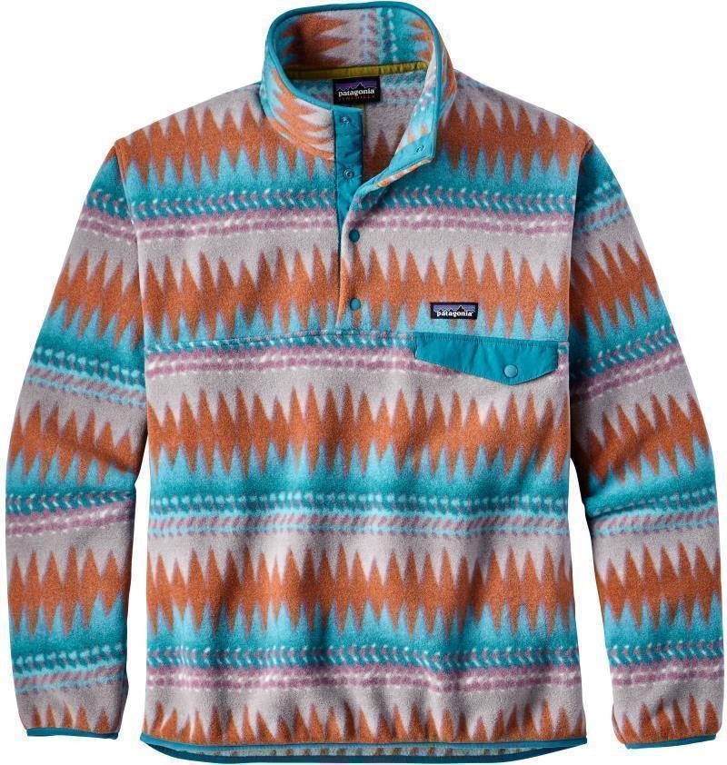 Lightweight Synchilla Snap-T Pullover - Mens - laughing waters / filter blue 1