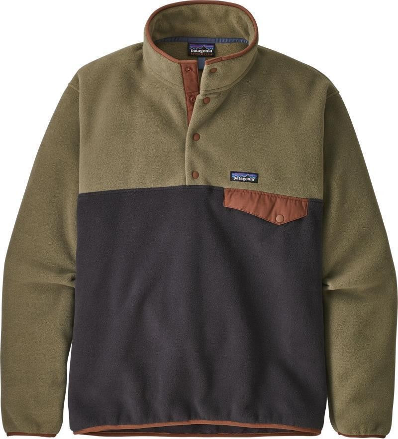 Lightweight Synchilla Snap-T Pullover - Mens - sage khaki 1