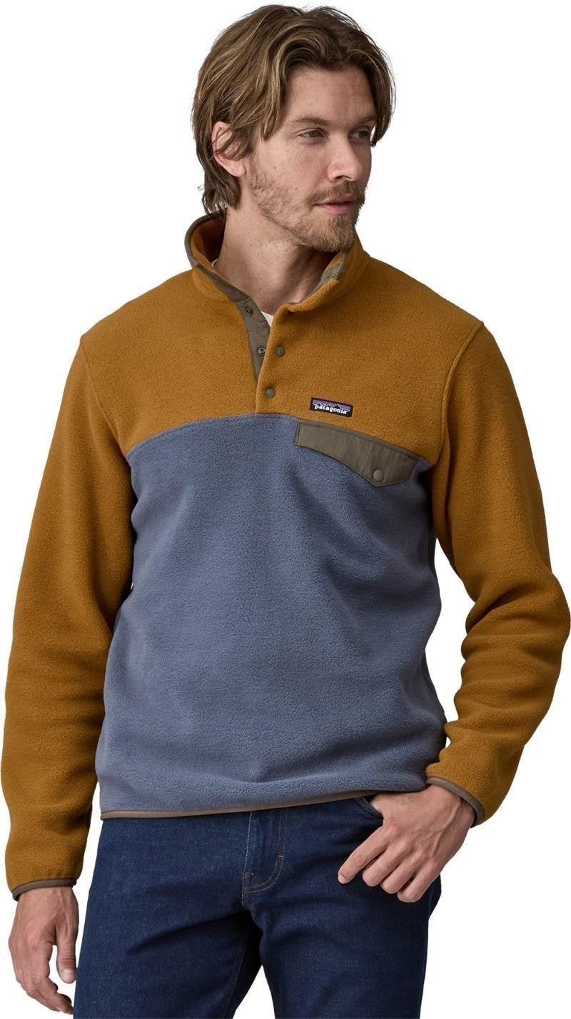 Lightweight Synchilla Snap-T Pullover - Mens - shelter brown 1