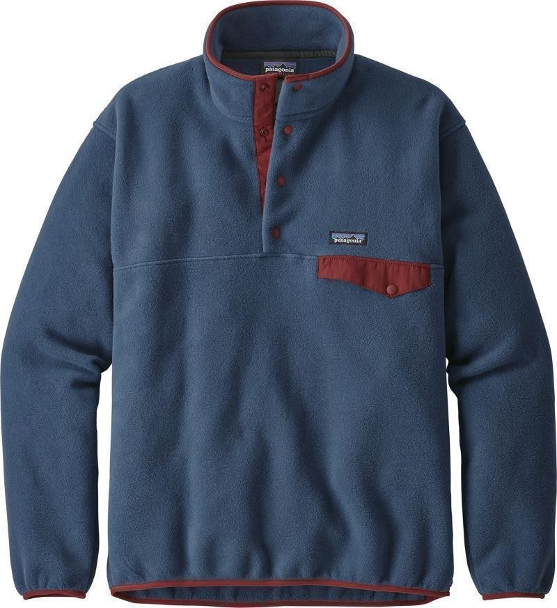 Lightweight Synchilla Snap-T Pullover - Mens - stone blue 1