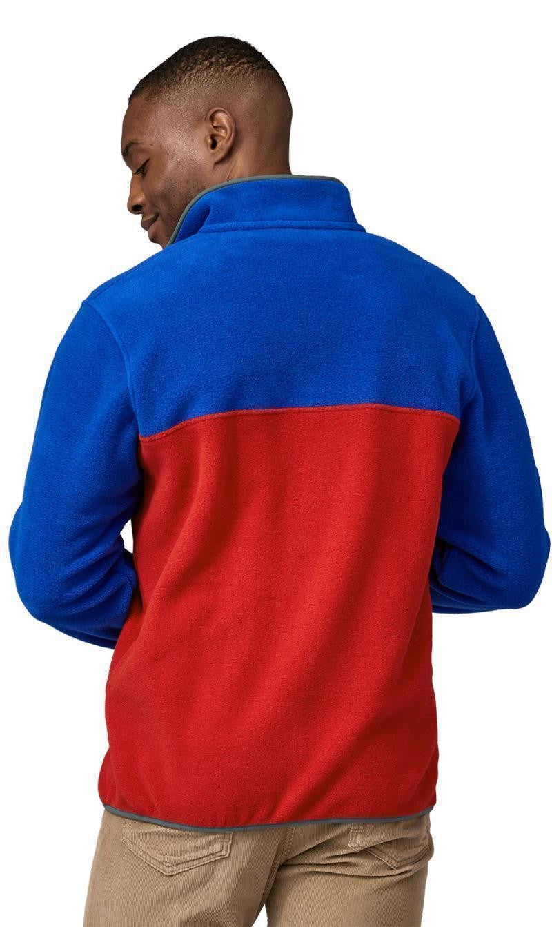 Lightweight Synchilla Snap-T Pullover - Mens - touring red 1