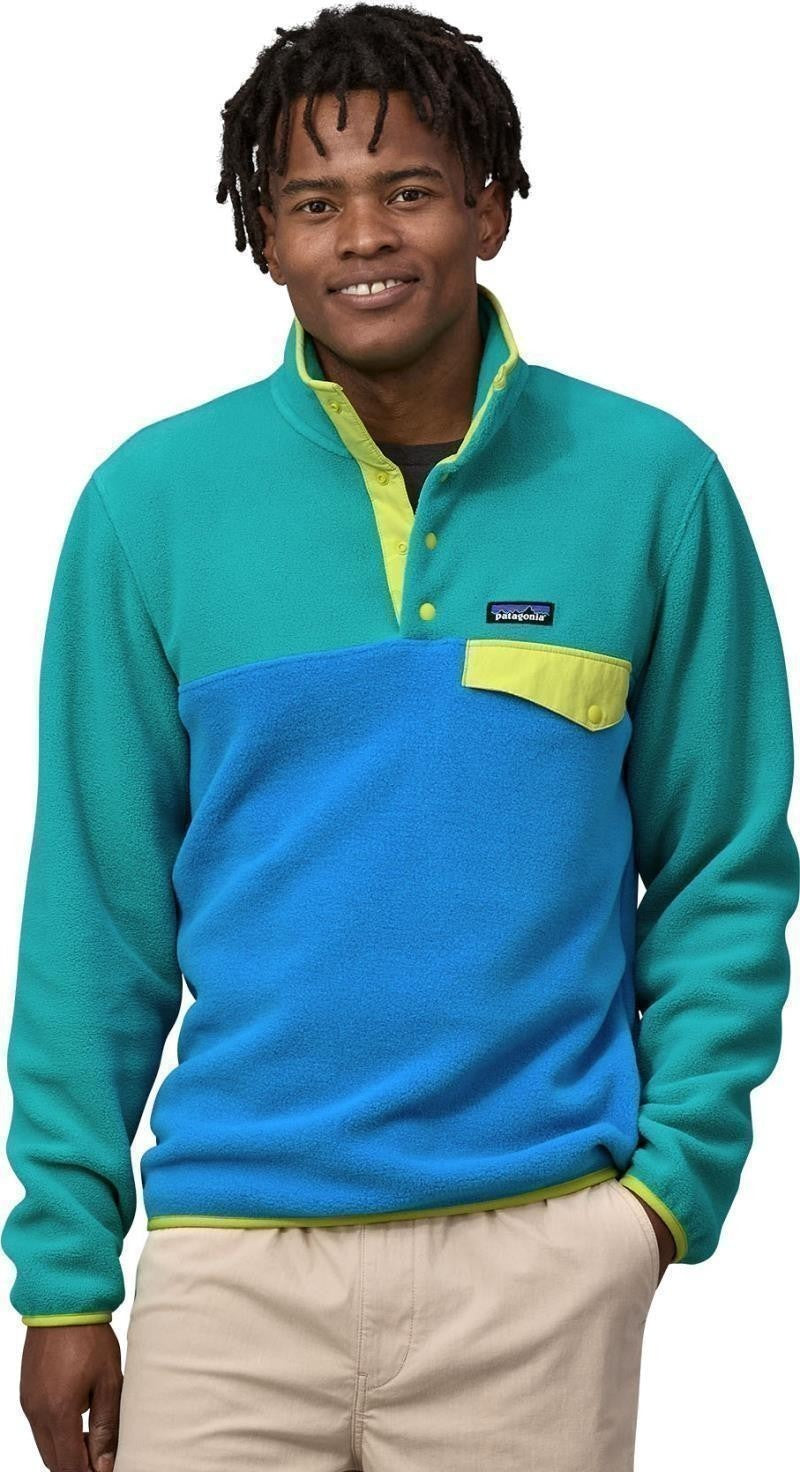 Lightweight Synchilla Snap-T Pullover - Mens - vessel blue 1