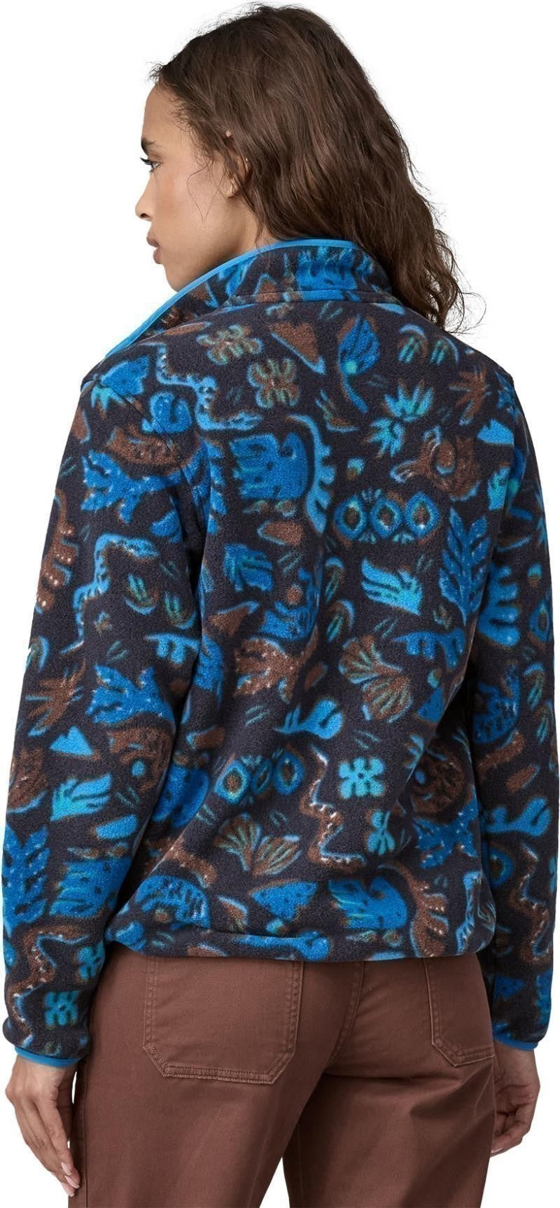 Lightweight Synchilla Snap-T Pullover - Womens - across oceans / pitch blue 1
