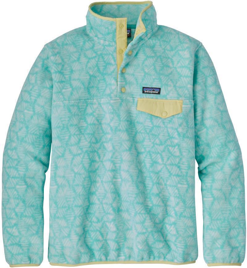 Lightweight Synchilla Snap-T Pullover - Womens - batik hex big / bend blue 1