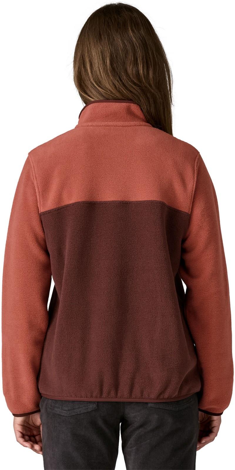 Lightweight Synchilla Snap-T Pullover - Womens - dark ruby 1