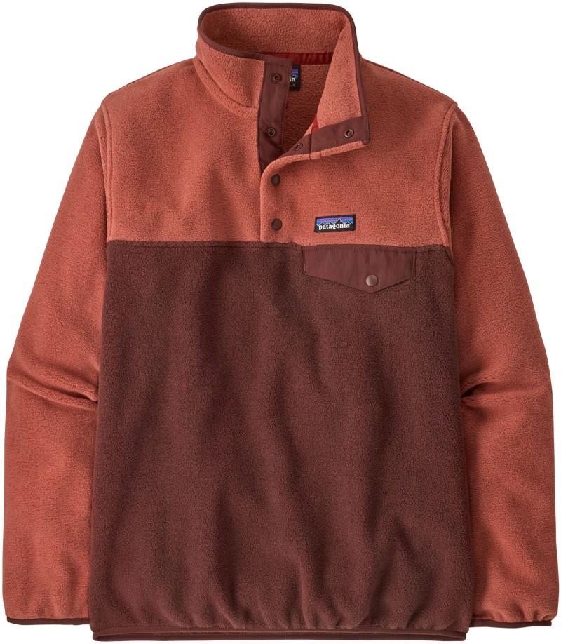 Lightweight Synchilla Snap-T Pullover - Womens - dark ruby 1