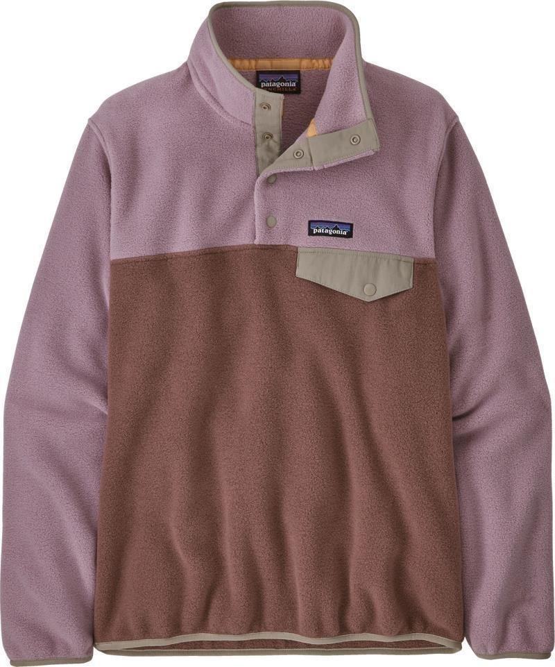 Lightweight Synchilla Snap-T Pullover - Womens - dulse mauve 1