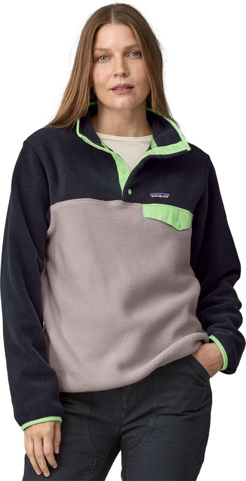 Lightweight Synchilla Snap-T Pullover - Womens - echo purple 1