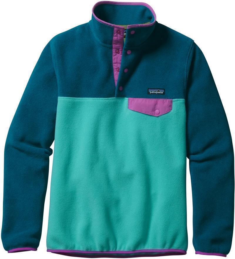 Lightweight Synchilla Snap-T Pullover - Womens - howling turquoise 1