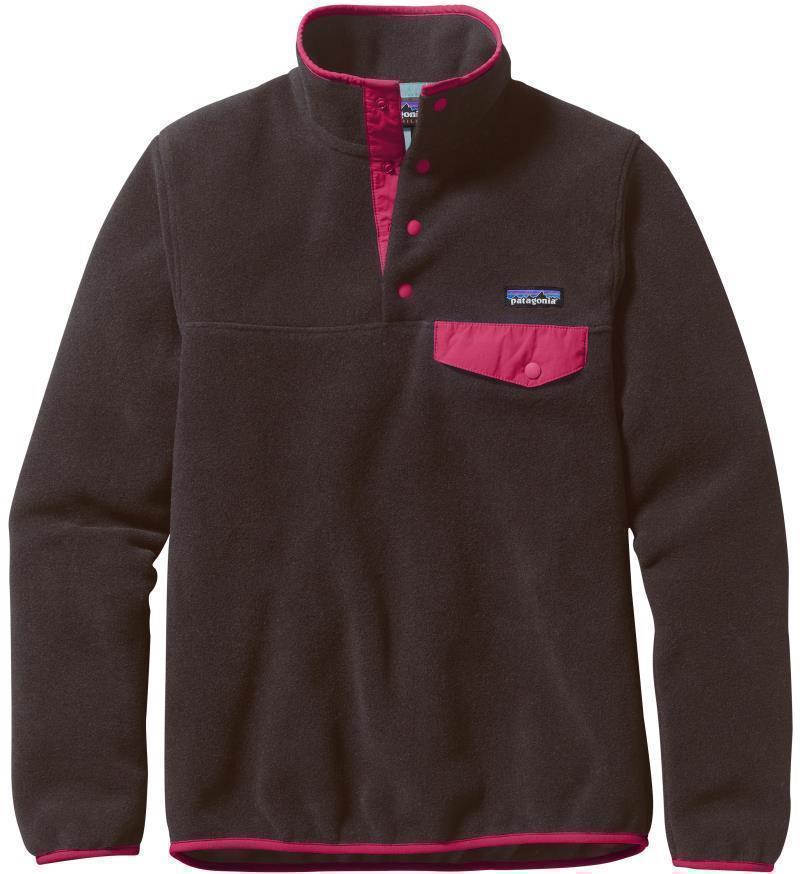 Lightweight Synchilla Snap-T Pullover - Womens - ink black 1