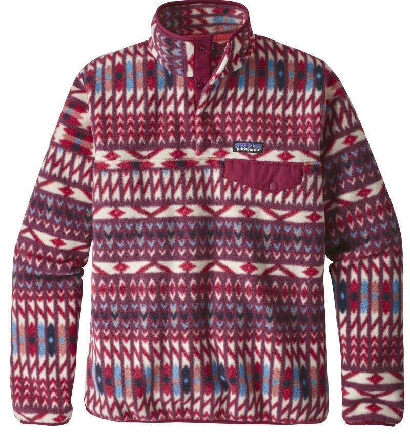 Lightweight Synchilla Snap-T Pullover - Womens - kuta klash / dark currant 1