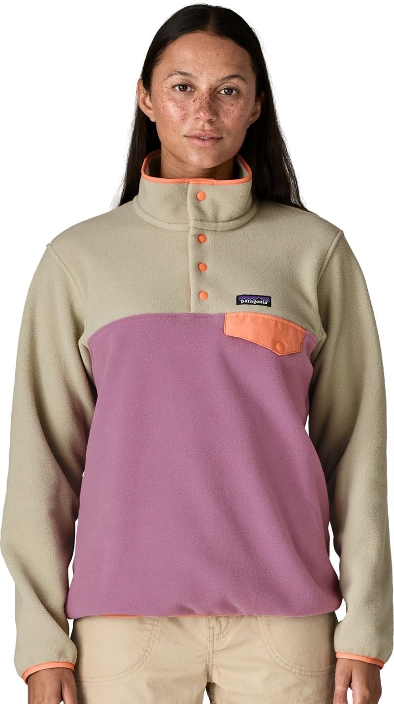 Lightweight Synchilla Snap-T Pullover - Womens - light violet 1