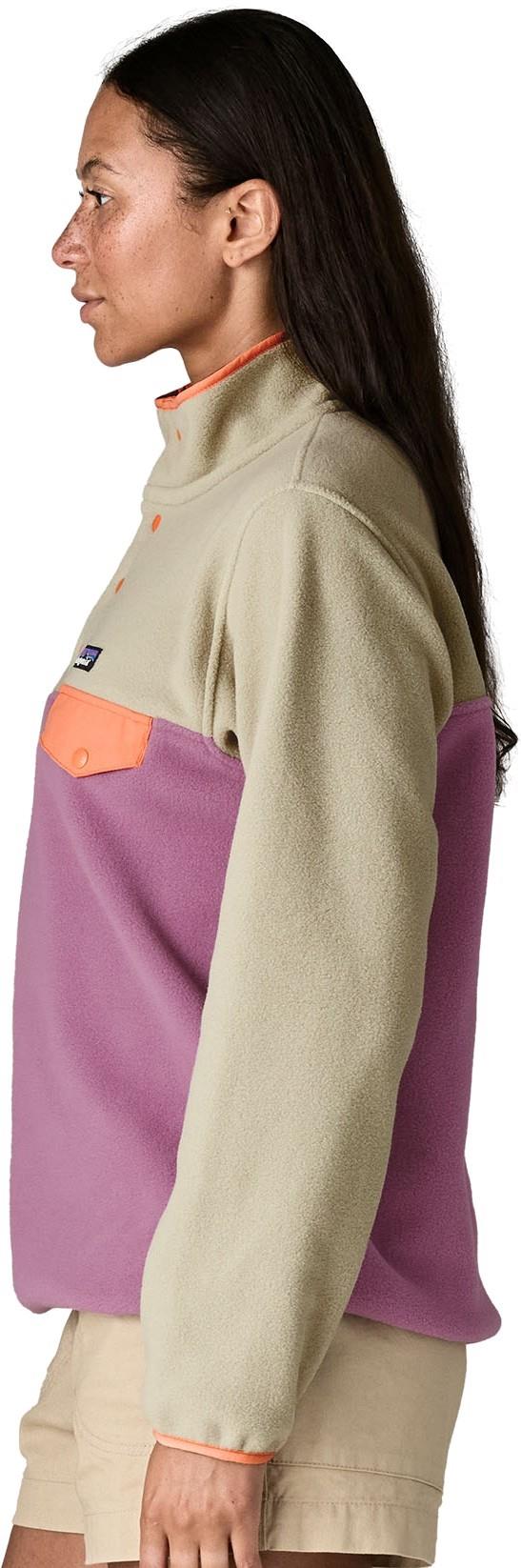Lightweight Synchilla Snap-T Pullover - Womens - light violet 1