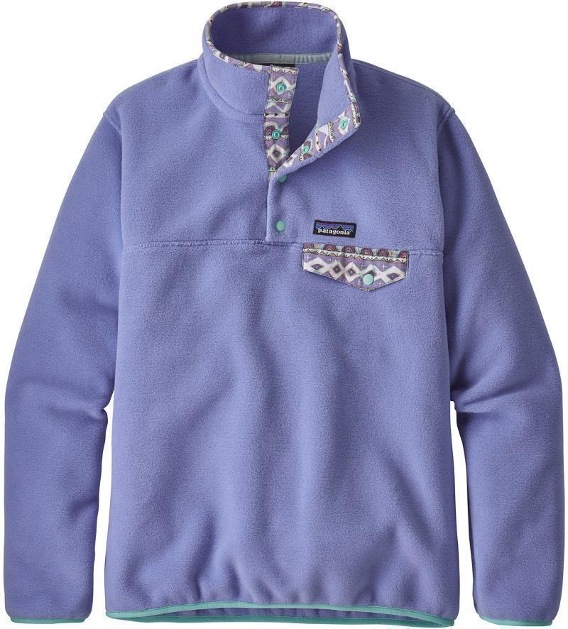 Lightweight Synchilla Snap-T Pullover - Womens - light violet blue 1