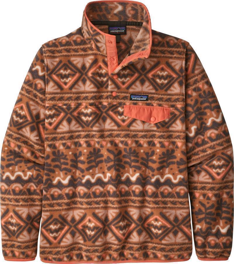 Lightweight Synchilla Snap-T Pullover - Womens - mangrove / henna brown 1