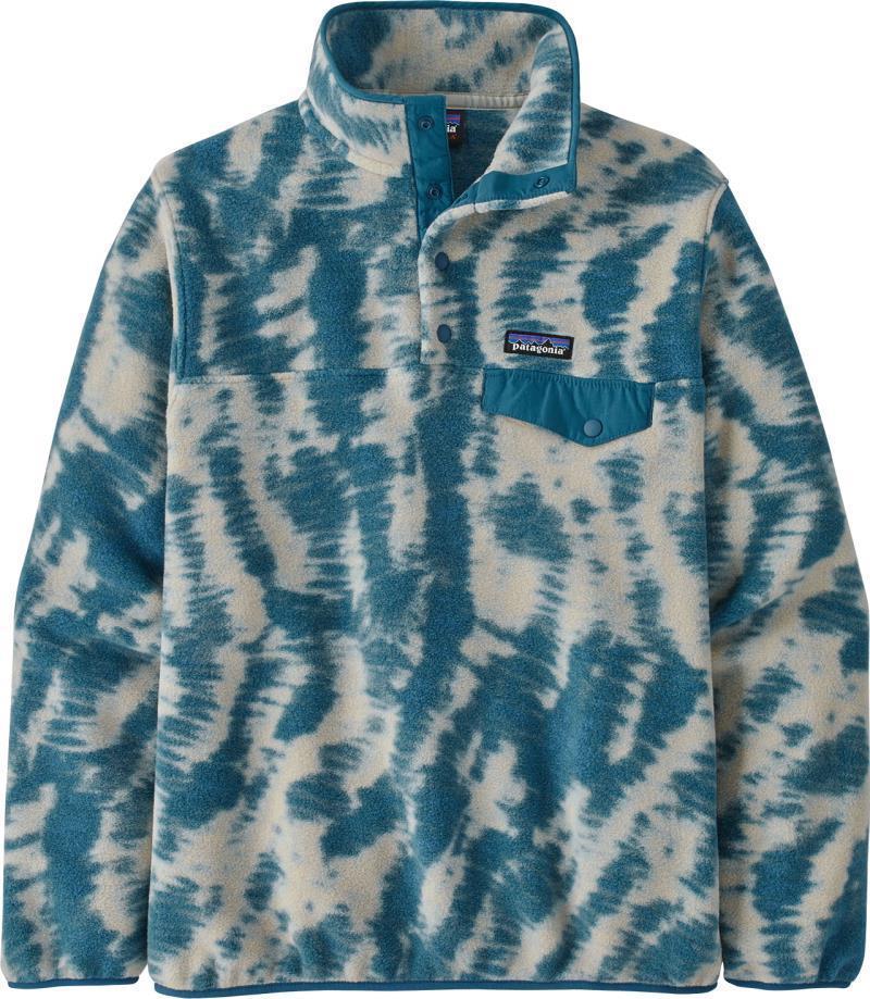 Lightweight Synchilla Snap-T Pullover - Womens - mighty mycelium / wavy blue 1