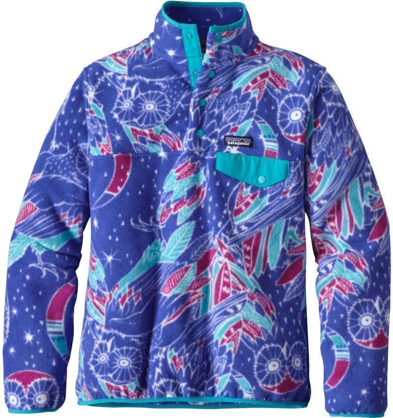 Lightweight Synchilla Snap-T Pullover - Womens - moon owl / harvest moon blue 1
