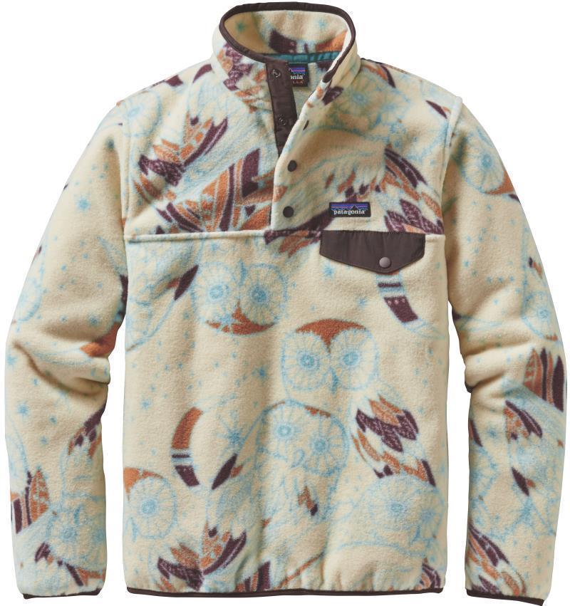 Lightweight Synchilla Snap-T Pullover - Womens - moon owl / toasted white 1