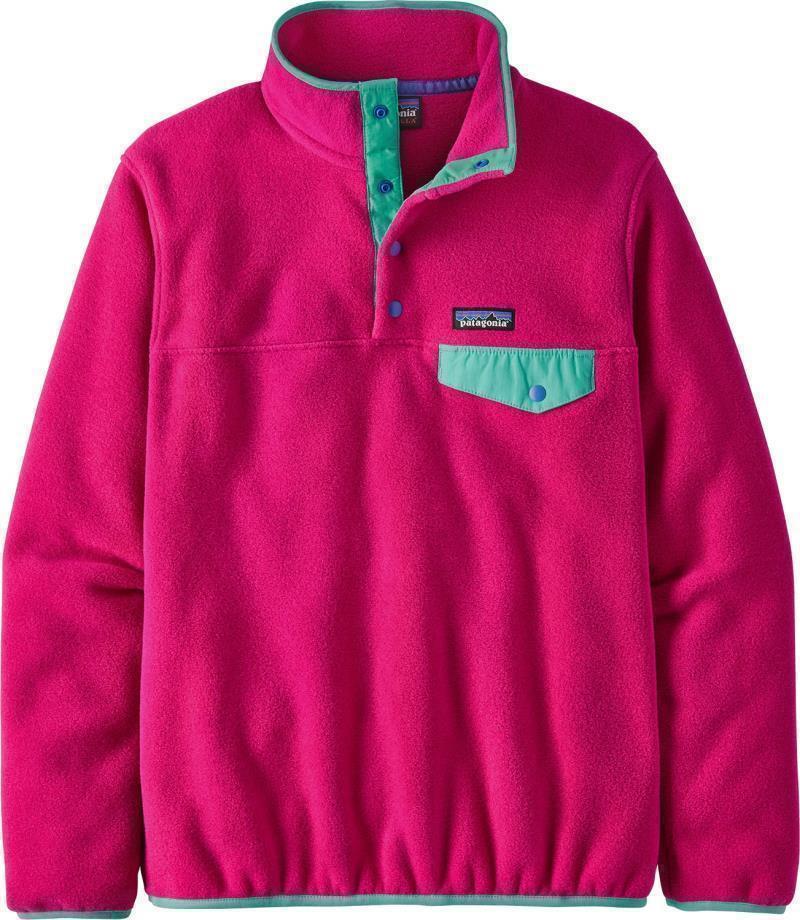 Lightweight Synchilla Snap-T Pullover - Womens - mythic pink 1