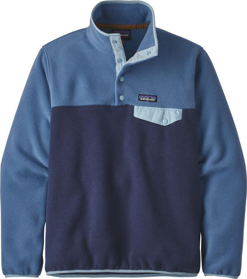 Lightweight Synchilla Snap-T Pullover - Womens - new navy w/woolly blue 1