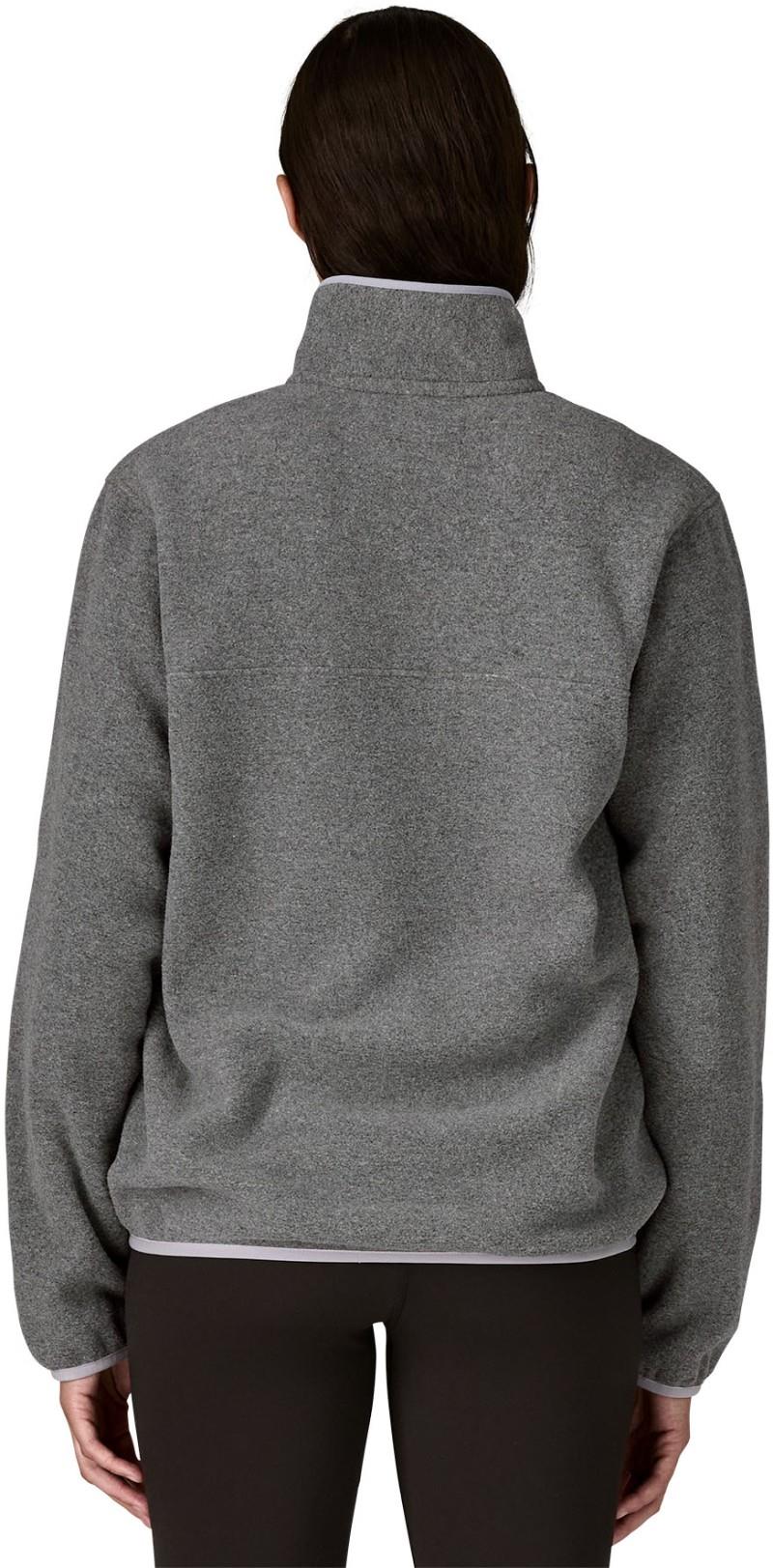 Lightweight Synchilla Snap-T Pullover - Womens - nickel w/permafrost purple 1