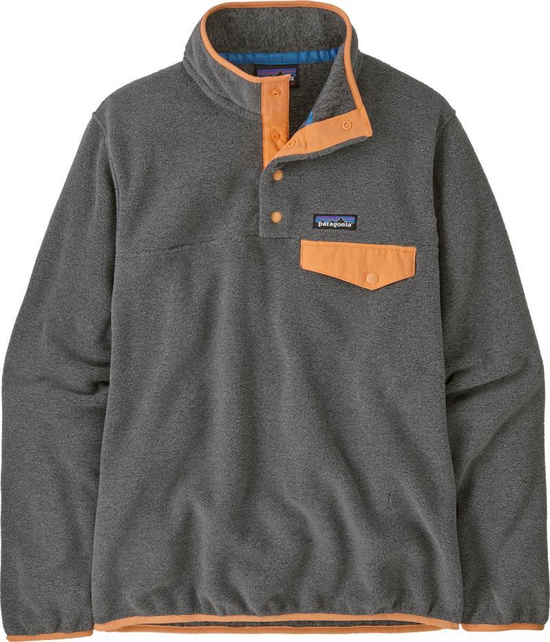Lightweight Synchilla Snap-T Pullover - Womens - nickel w/vivid apricot 1