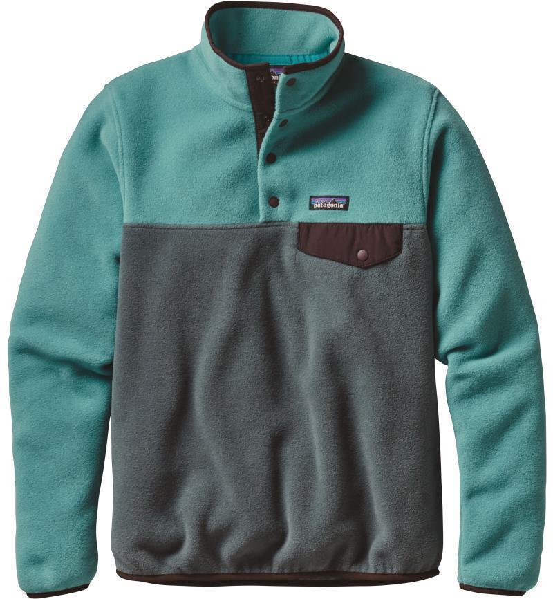 Lightweight Synchilla Snap-T Pullover - Womens - nouveau green 1