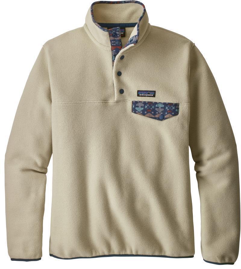 Lightweight Synchilla Snap-T Pullover - Womens - pelican w/stone blue 1