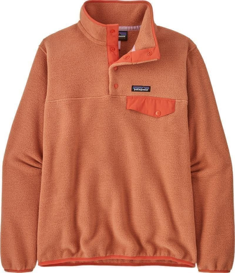 Lightweight Synchilla Snap-T Pullover - Womens - sienna clay 1