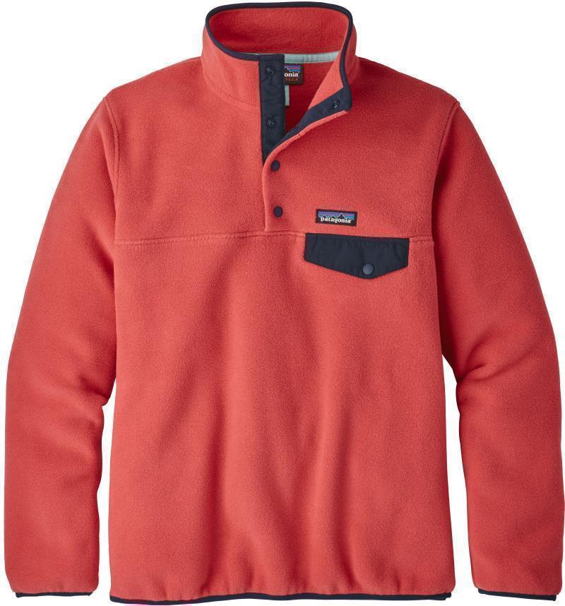 Lightweight Synchilla Snap-T Pullover - Womens - static red 1
