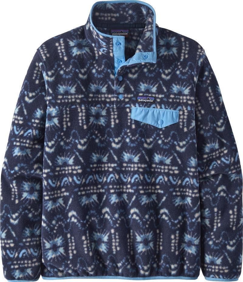 Lightweight Synchilla Snap-T Pullover - Womens - sunshine dye hz / new navy 1
