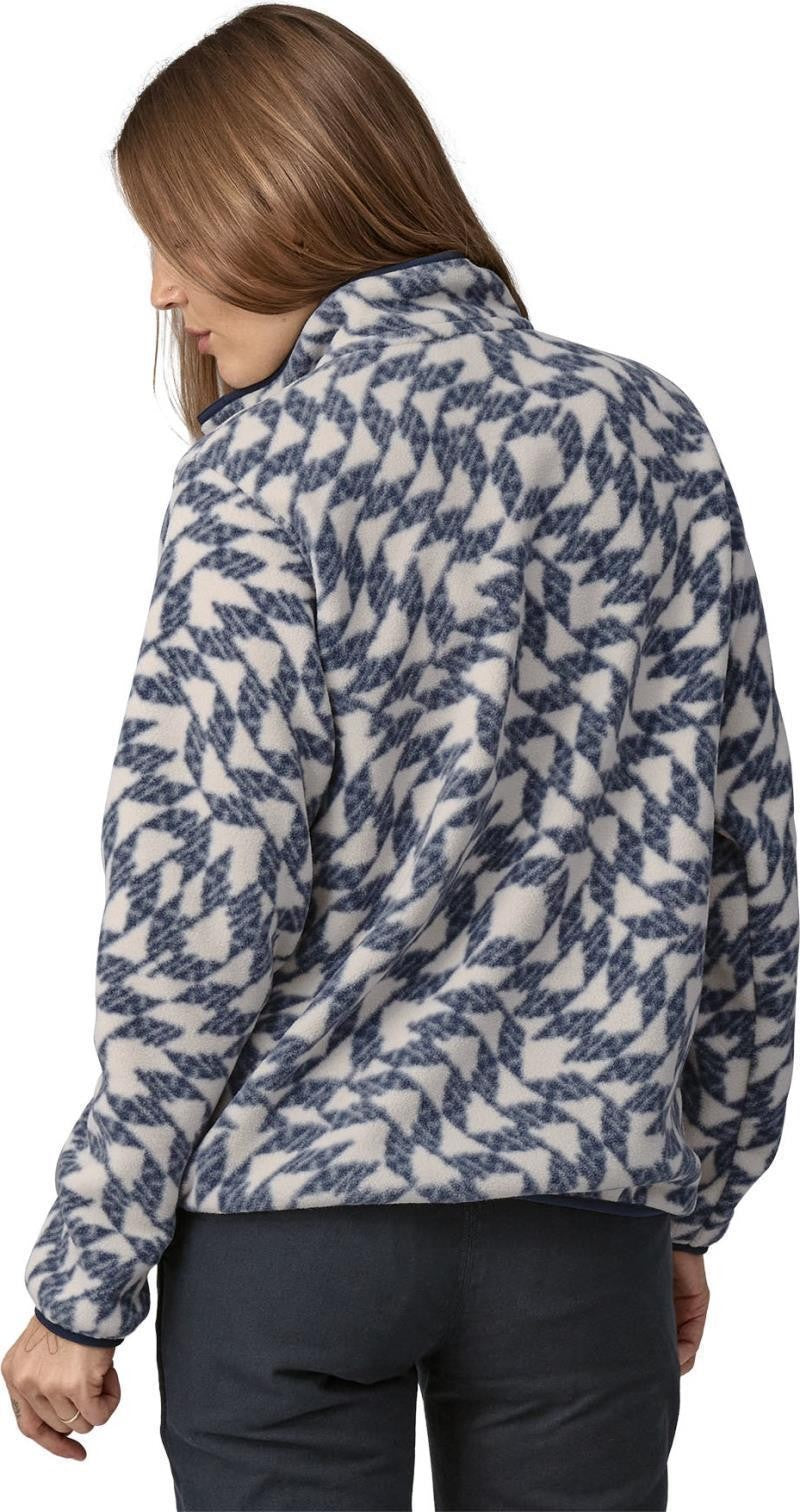 Lightweight Synchilla Snap-T Pullover - Womens - synched flight small / natural 1