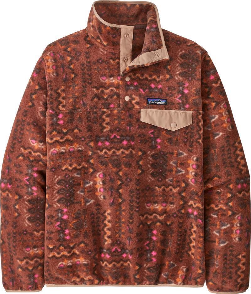 Lightweight Synchilla Snap-T Pullover - Womens - wandering woods / sisu brown 1