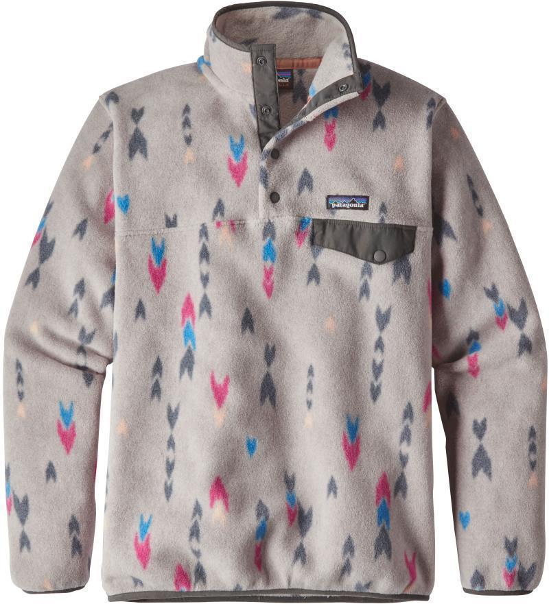 Lightweight Synchilla Snap-T Pullover - Womens - wish tails big / craft pink 1